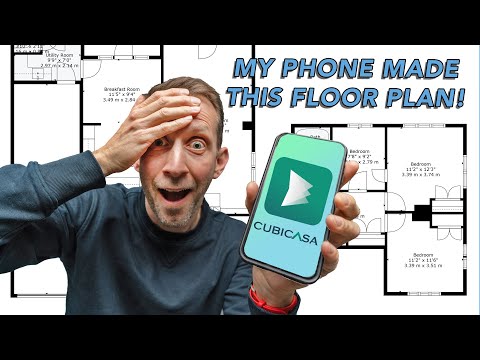 Видео: Создавайте планы этажей недвижимости за 5 минут с помощью Cubicasa!