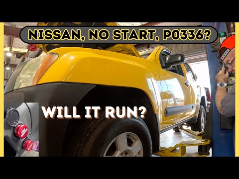 Видео: Будет ли он работать, Nissan Xterra, P0336 Датчик коленвала Диагностика, Ремонт