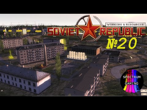 Видео: Workers & Resources: Soviet Republic #20. Заготавливаем урожай.