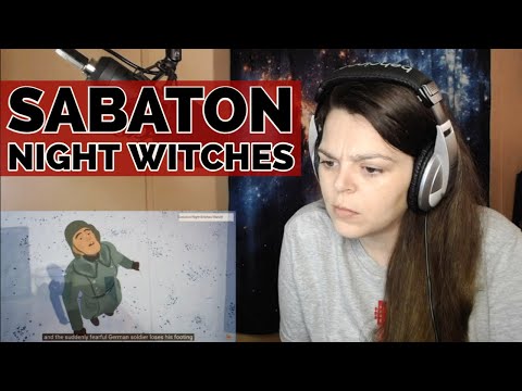 Видео: РЕАКЦИЯ на Sabaton "Night Witches" - Это потрясающе!