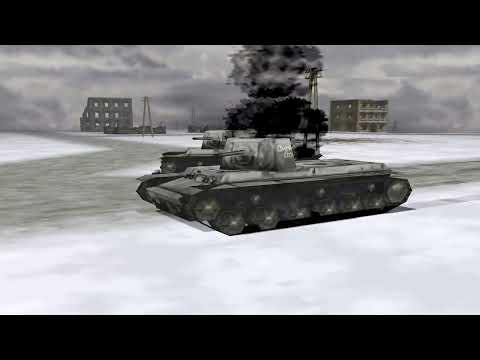 Видео: Panzer Front [PS1] (1999) - Витебск, Германия (Миссия 3-10) (Историческая техника)