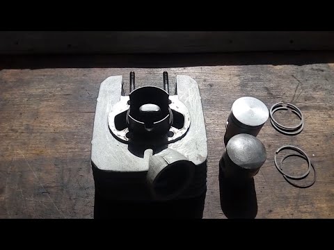 Видео: Про качество запчастей на советскую технику на примере новодельных поршней на Минск.