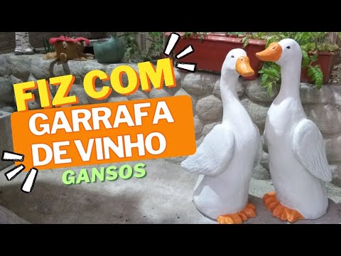 Видео: Сделай сам - сделанный с бутылкой вина и цемента