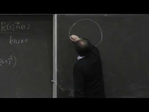 Видео: Мохов О. И. - Дифференциальная геометрия - 3. Плоские кривые