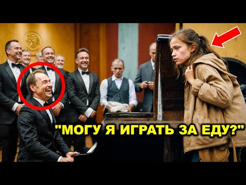 Видео: «Можно я сыграю за еду?» Бездомную девушку высмеяли — не зная, что она вундеркинд пианино