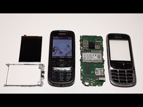 Видео: Restoration Nokia 6303. Ремонт телефона из Латвии от Рихардса Rebuild broken phone. Замена дисплея