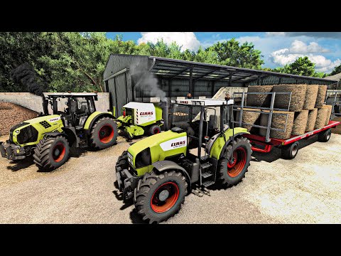 Видео: Оборудование CLAAS в действии: Baling & Collection | FS 25 реалистично