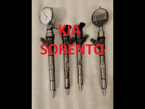 Видео: Киа Соренто. Зазоры форсунок.