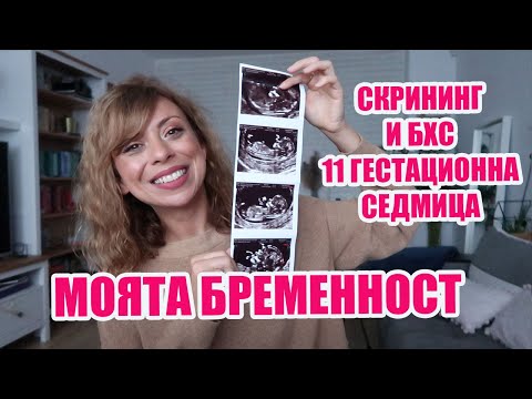 Видео: БИОХИМИЧЕН СКРИНИНГ И ФЕТАЛНА МОРФОЛОГИЯ - ВПЕЧАТЛЕНИЯ- 11 ГЕСТАЦИОННА СЕДМИЦА - МОЯТА БРЕМЕННОСТ