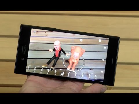 Видео: Sony XZ1. Смартфон, AR и HDR.