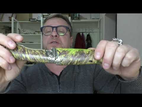 Видео: Авторский нож "Джунгли Амазонии". Мастерская "СЛОН & Ко."