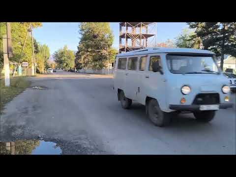 Видео: #Талдықорған облысы.. #ауылдастар.. #Сарқант қаласы, #серуендеу, Прогулка по улицам.. #Базар и школы