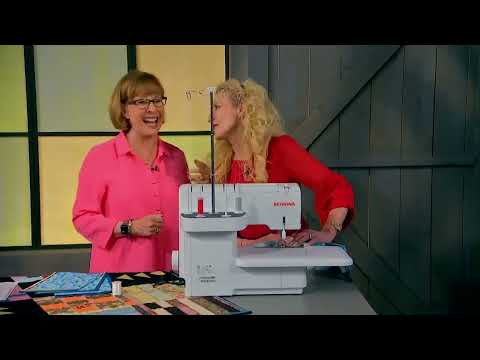 Видео: Использование оверлоков в квилтинге