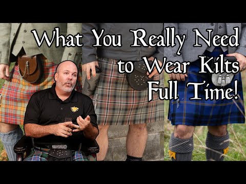 Видео: Что нужно, чтобы носить килт постоянно?