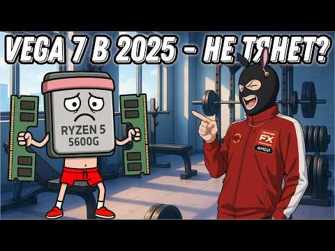Видео: AMD Ryzen 5600G Vega 7 в 2025 году / Тест Vega 7 в 2025 году / APU на AM4 в 2025 году актуально ?