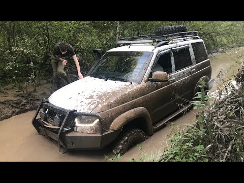 Видео: ЧТО МОЖЕТ УАЗ ПАТРИОТ ЗМЗ ПРО НА БЕЗДОРОЖЬЕ?