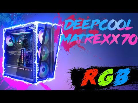 Видео: 🔥Обзор Deepcool matrexx 70 add-rgb 3f