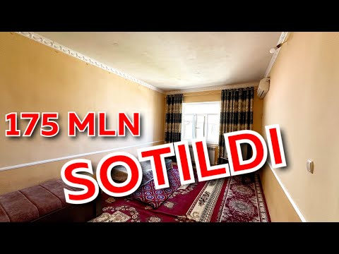 Видео: ❌SOTILDI❌ УРГАНЧ ШАХАР МАРКАЗИДА 1 ХОНАЛИ КВАРТИРА СОТИЛАДИ.