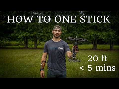 Видео: Как использовать одну палку! 2022: мобильная охота