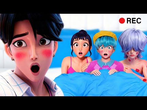 Видео: Все влоги: Почему Зои и Бэйби Сажа в кровати Мистери?! 😱 Джину в шоке! (Смешные моменты KPDH)