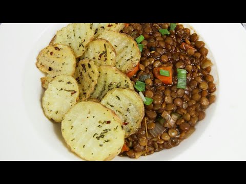 Видео: Коричневая чечевица, тушенная по-ямайски