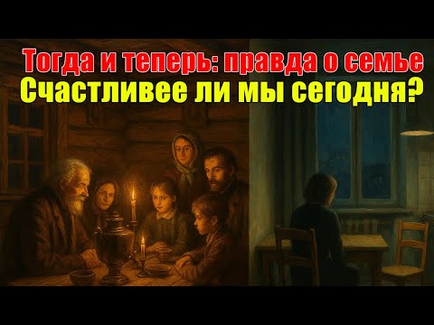 Видео: Семья тогда и теперь: стали ли мы счастливее?