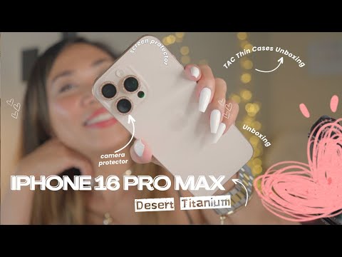 Видео: 🍎Распаковка iPhone 16 Pro Max — установка камеры и защитной пленки