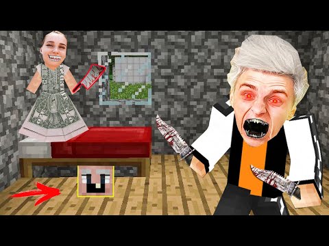 Видео: ДЕД СПРЯТАЛСЯ ПОД КРОВАТЬЮ ОТ ВЛАДА А4 И ЕГО ДЕВУШКА EXE В МАЙНКРАФТ ТРОЛЛИНГ