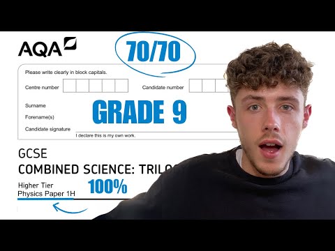Видео: GCSE Physics AQA Paper 1 Higher Combined Science за 30 минут! | Как получить 9-й балл