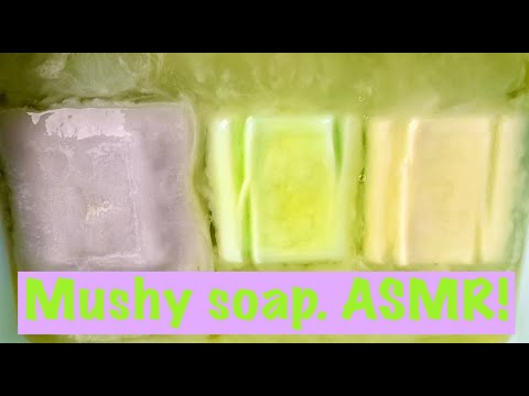 Видео: 💛💚🖤 РАЗМОКШЕЕ ТУРЕЦКОЕ ГЛИЦЕРИНОВОЕ МЫЛО / АСМР / SOAKED MUSHY SOAP FROM TURKEY  / ASMR 🖤💚💛