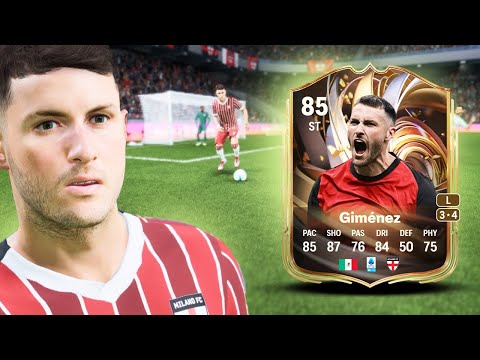 Видео: 85 РЕЙТИНГИ GIMENEZ ПЕРЕЗАГРУЗКА ОБЗОР ИГРОКА SBC В FC 26 | FC 26 ULTIMATE TEAM