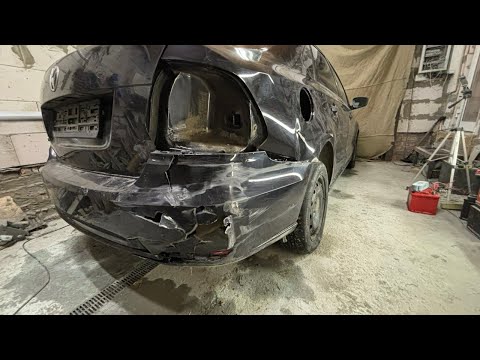 Видео: Восстановление VW Polo. Ремонтирует не профессионал))