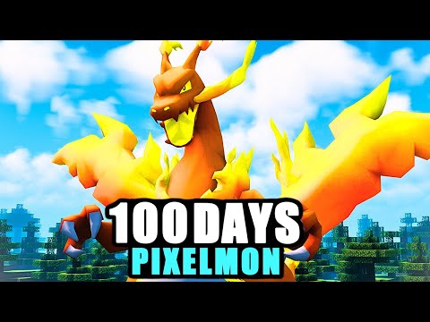 Видео: 100 дней в Minecraft Pixelmon: Незабываемое приключение