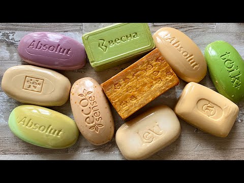 Видео: ASMR Cutting rancid soap| Soap carving | Резка прогорклого мыла