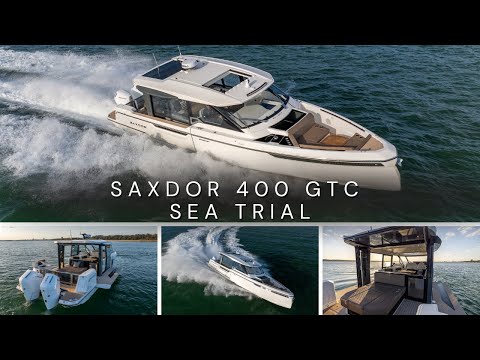 Видео: Saxdor 400 GTC — ЭКСКЛЮЗИВНЫЕ МОРСКИЕ ИСПЫТАНИЯ И ИНСТРУКЦИЯ