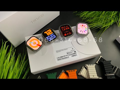 Видео: Огляд смарт годинника 1:1 Apple Watch Ultra 2 в розмірі 49 мм | Оригінальна упаковка