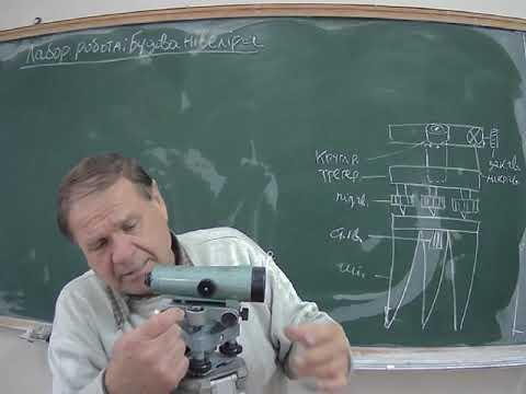 Видео: Лабораторна Робота "Будова нівеліра"