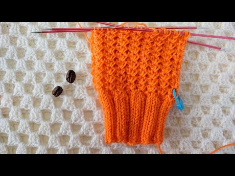 Видео: Весной носочки яркие, а узоры самые простые. Узор для любителей "без заморочек".