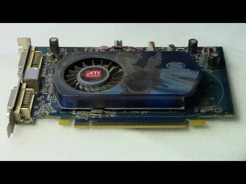 Видео: Чистка легендарной видео карты ATI Radeon 3650