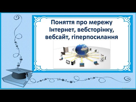 Видео: 7 урок 3 клас НУШ Поняття про мережу Інтернет, вебсторінку, вебсайт, гіперпосилання