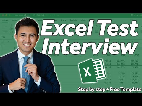 Видео: РЕАЛЬНЫЕ тесты Excel для собеседования на должности в сфере бизнеса и финансов