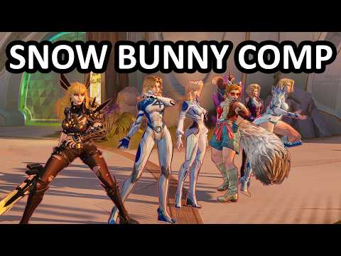 Видео: Команда белых женщин-блондинок в Marvel Rivals