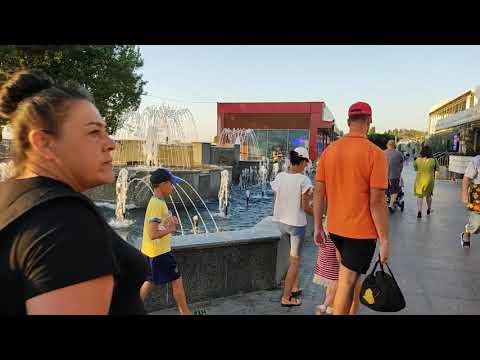 Видео: Анапа. 29.08.2023. Прогулка по городу. Центр города. Центральный пляж.