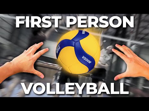 Видео: Волейбол от первого лица слишком увлекателен | POV Volleyball, эпизод 4