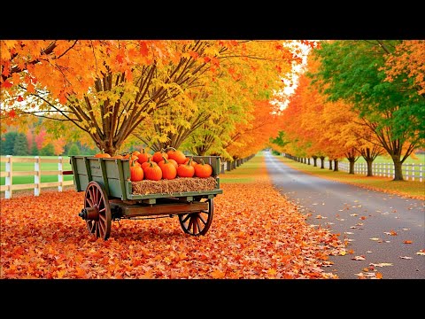 Видео: Красивая расслабляющая музыка и осень 🍂 Музыка для исцеления и снятия стресса