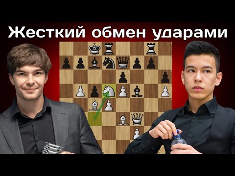 Видео: Острая схватка! Йорден ван Форест  - Нодирбек Абдусатторов | Вейк-ан-Зее 2025 | 5 тур | Шахматы