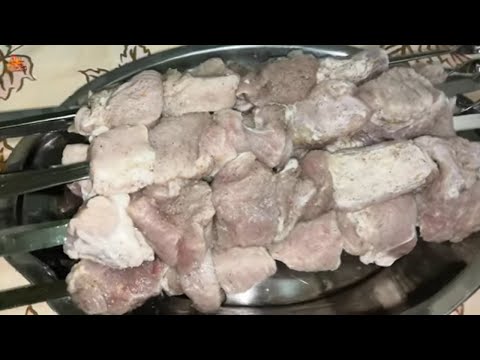 Видео: Шашлык на минералке из свинины рецепт пошагово.
