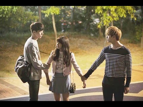 Видео: Два красавчика класса влюбились в одну из сестер-близняшек- клип к дораме "Кто ты- школа".