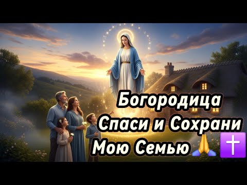 Видео: Спаси И Сохрани Мою Семью🙏🙏🙏Сильнейшая Молитва Божьей Матери🕊️❤️