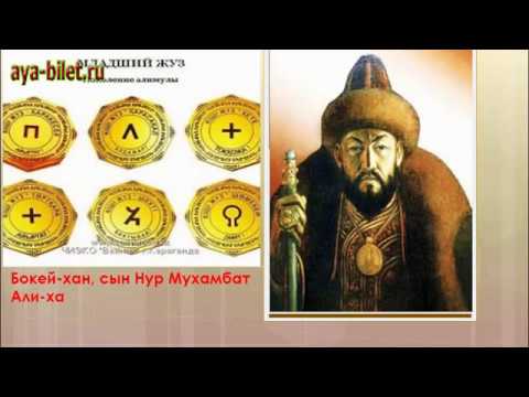 Видео: Список 33 чингизидов. Ханы казахов.